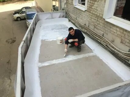 Гидроизоляция наливным полом