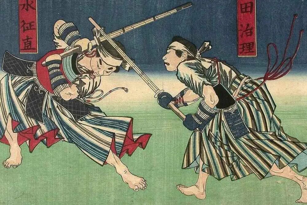 Эпоха Эдо в Японии Самураи. Кендзюцу кендо. Япония средневековье Самураи. Кэндо боевые искусства Японии.