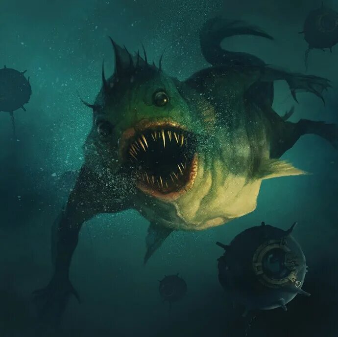 Говард лавкрафт глубоководные. The bloop морской монстр. Левиафан блуп. Марианская впадина обитатели. Марианская впадина обитатели чудовища.
