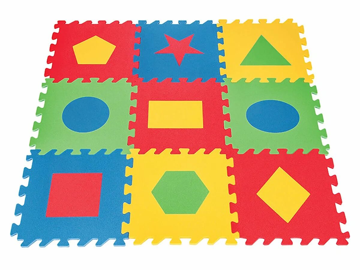 Коврик - пазл геометрические фигуры мега 45930. Коврик с геометрическими фигурами. Коврик с геометрическими фигурами для детей. Коврики из геометрических фигур для детей. Игра с ковриком с кругами