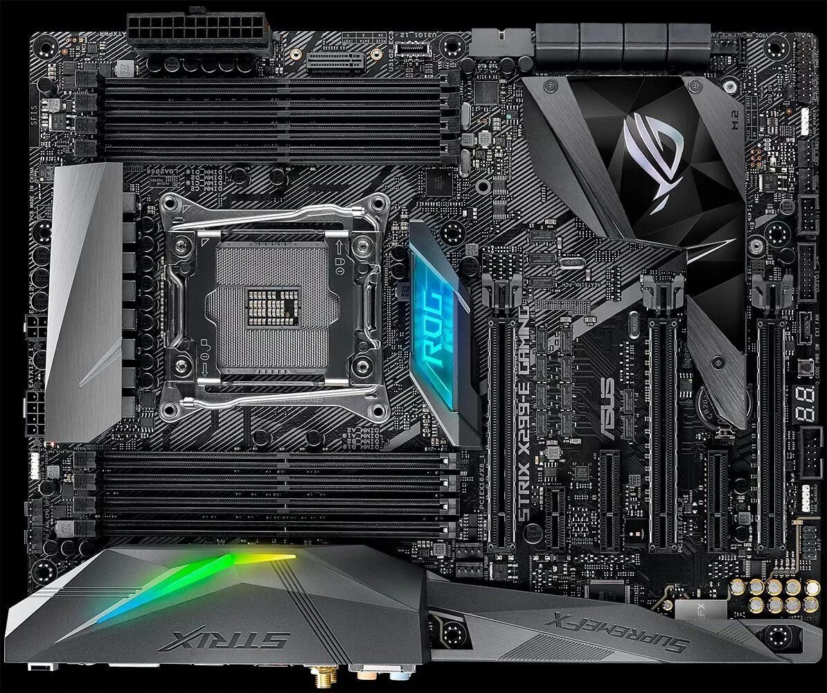 ASUS ROG Strix x299.. ASUS ROG Intel i9. Материнская плата под процессор Intel Core i9. X299 motherboard. Core i8