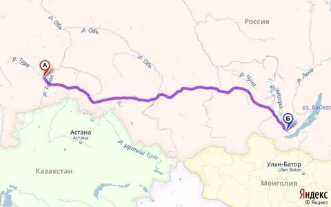 Красноярск улан удэ расстояние на машине