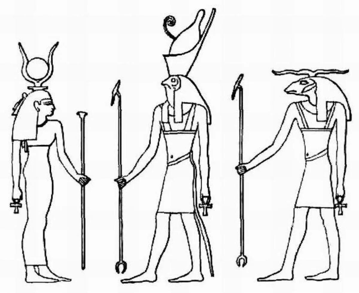 3 боги египта. Египетские богов древний Египет. Амон древний Египет. Хатхор и Хонсу. ХНУМ Бог Египта.