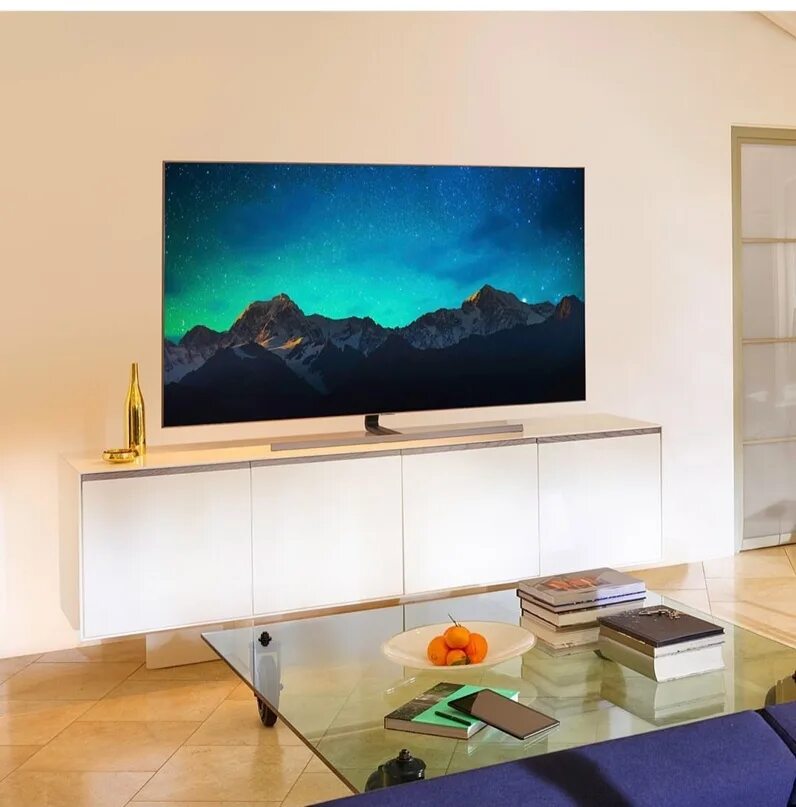 Телевизор 55 бу. Samsung QLED 55. Samsung QLED 75. 55" Телевизор Samsung qe55q77.