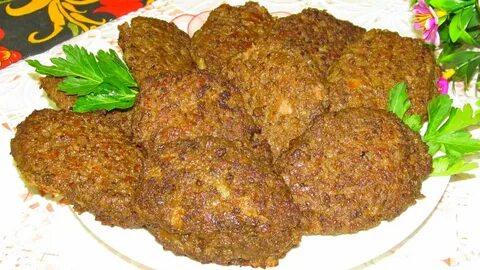 Котлеты с морковью с говяжьей печени