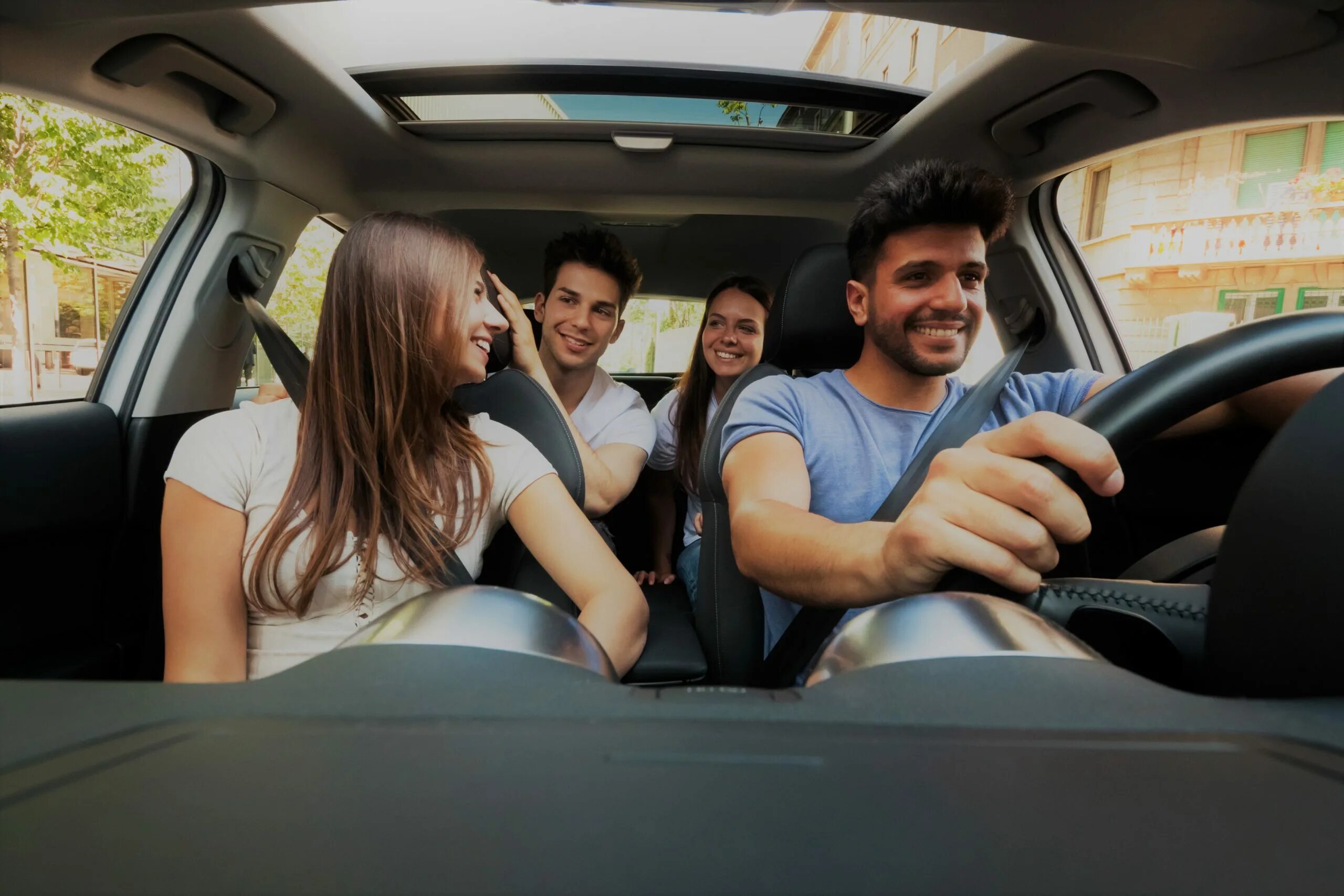 Driving friends
