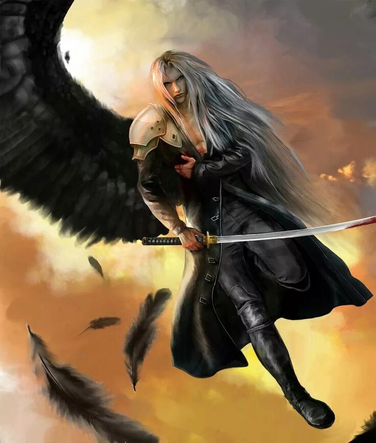 Падшие в погонах. Sephiroth. Сефирот Final Fantasy. Sephiroth Final Fantasy. Финал фэнтези 7 Однокрылый ангел.