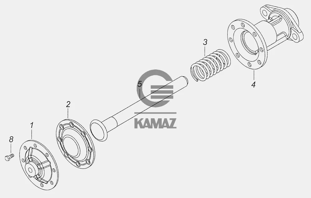 Диафрагма раздатки камаз. 4310-4204360 - камера включения. привод отбора мощности камаз 43118. 4310-4204360 камера включения коробки отбора мощности в сборе. привод включения коробки отбора мощности камаз 4310.