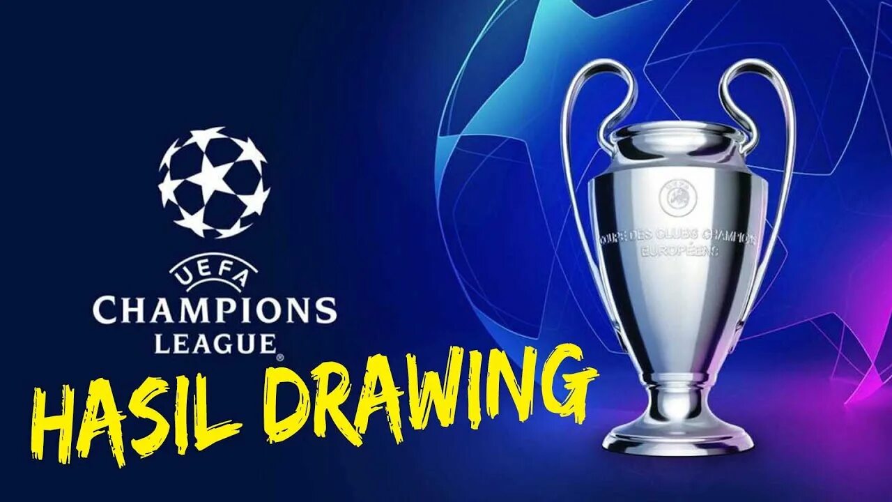 Champions league drawn. Чемпион рисунок.