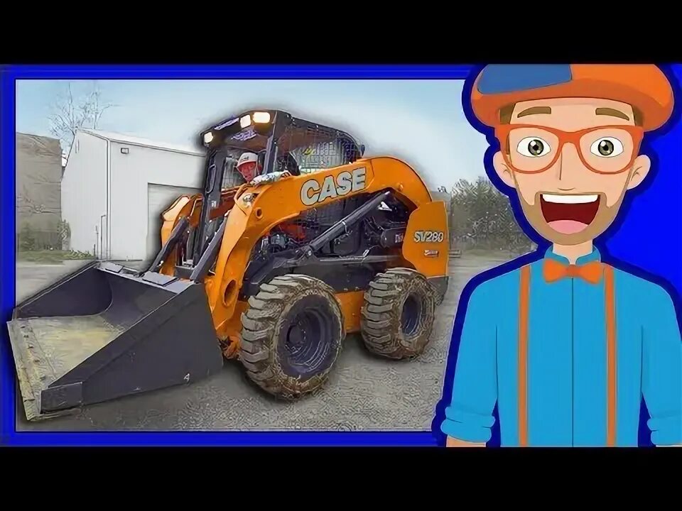 Blippi экскаватор. Включи блиппи экскаватор