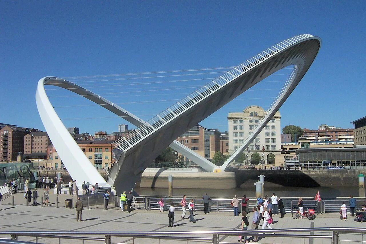 Что такое миллениум. Мост Миллениум (Гейтсхед). Мост тысячелетия (Millennium Bridge). Мост тысячелетия в Гейтсхеде (Gateshead Millennium Bridge), Великобритания. Мост через тайн (Гейтсхед).