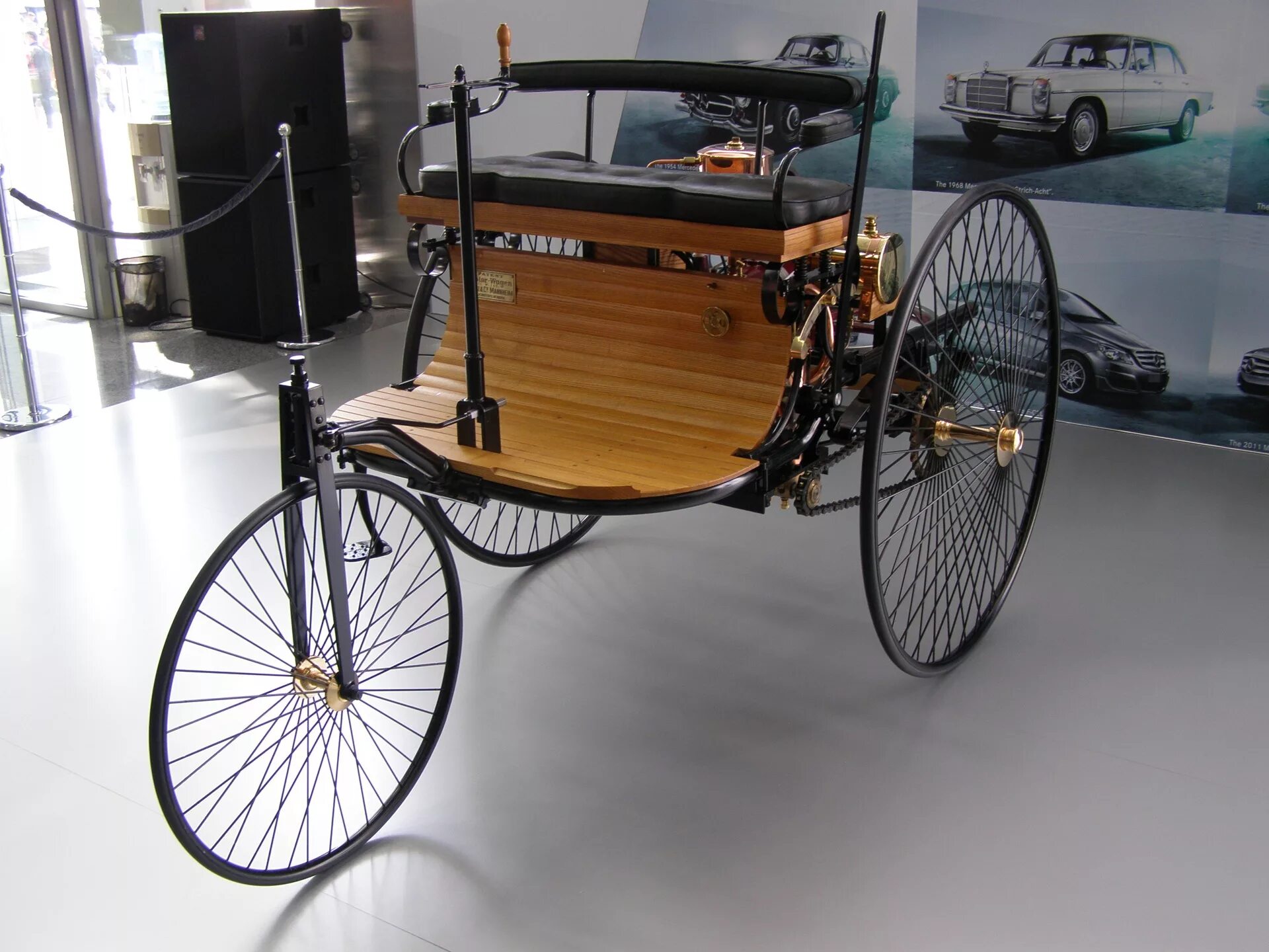 Benz Patent-Motorwagen 1886 года.