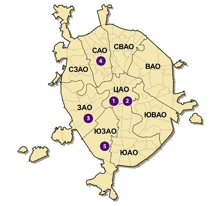 Округа Москвы на карте. Районы Москвы. Карта Москвы по округам. Карат Москвы по округам.
