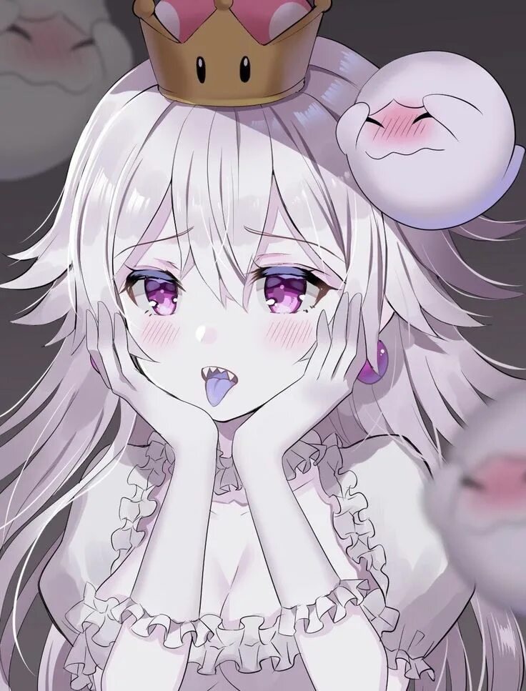 Princess ghost. Аниме princess booette. princess king boo аниме. princess king boo марио. boosette king boo.