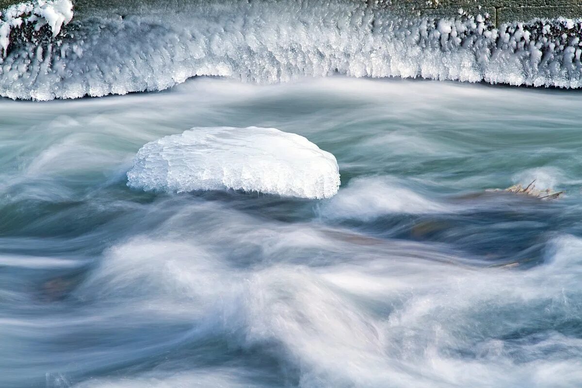 Лед на реке. Замерзшая вода. Вода зимой. Замерзший океан. Замерзает вода в реках