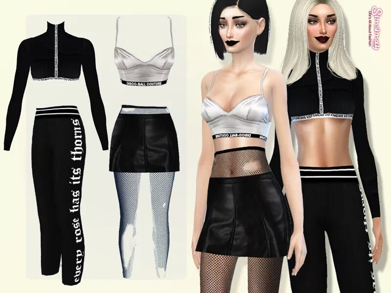 Сет одежды для симс 4. Sims 4 cc clothes. вещи для симов. симс 4 сет. симс 4 одежда для девушек модная необычная.