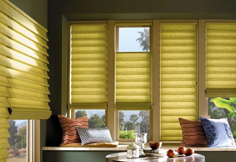 Купить в москве жалюзи на пластиковые окна. Плиссе Hunter Douglas. Hunter Douglas жалюзи плиссе. Плиссе p1615. Шторы плиссе Honeycomb.