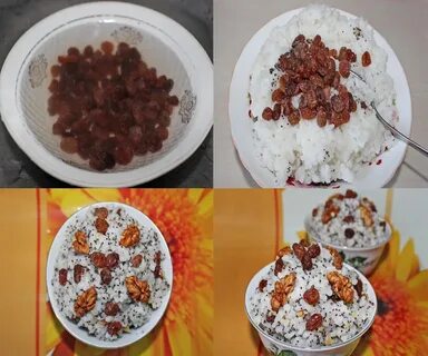 Приготовить кутью из риса с изюмом