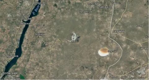 Показать на карте озеро эльтон