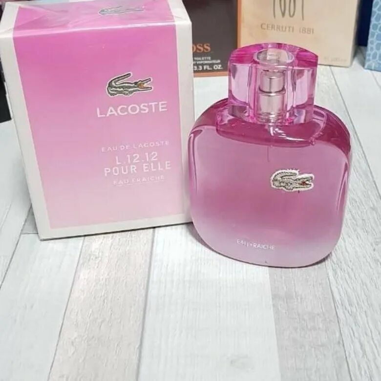 12. 12. Lacoste touch of pink edt, 90 ml. 12. 12 женские розовые.