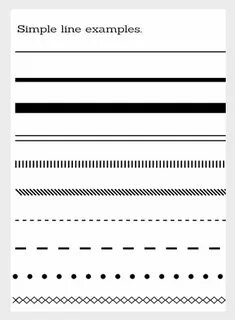 For example line