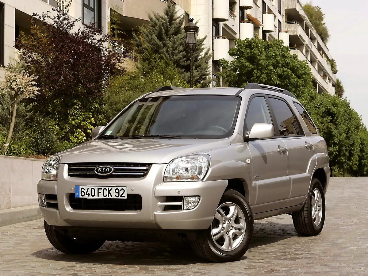 Kia Sportage 2 2007. Kia Sportage 2007. Kia Sportage II km (2004-2010). Киа Спортейдж 2007.