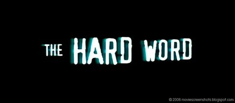 Word hard перевод на русский