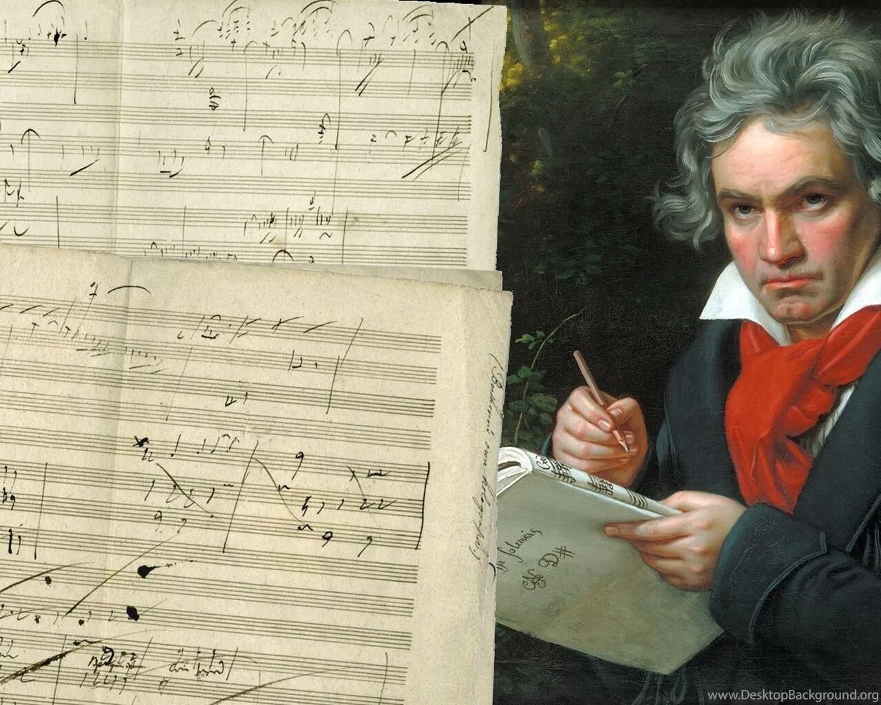 Моцарт и бетховен слушать. Бетховен композитор.