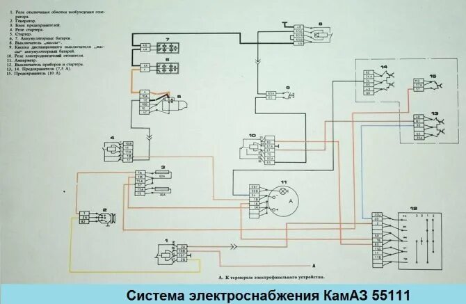 Какой предохранитель отопителя камаз Установка реле КамАЗ-43118 (Чертеж № 435: список деталей, стоимость запчастей).