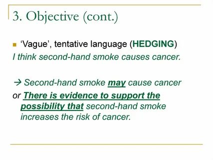 May cause