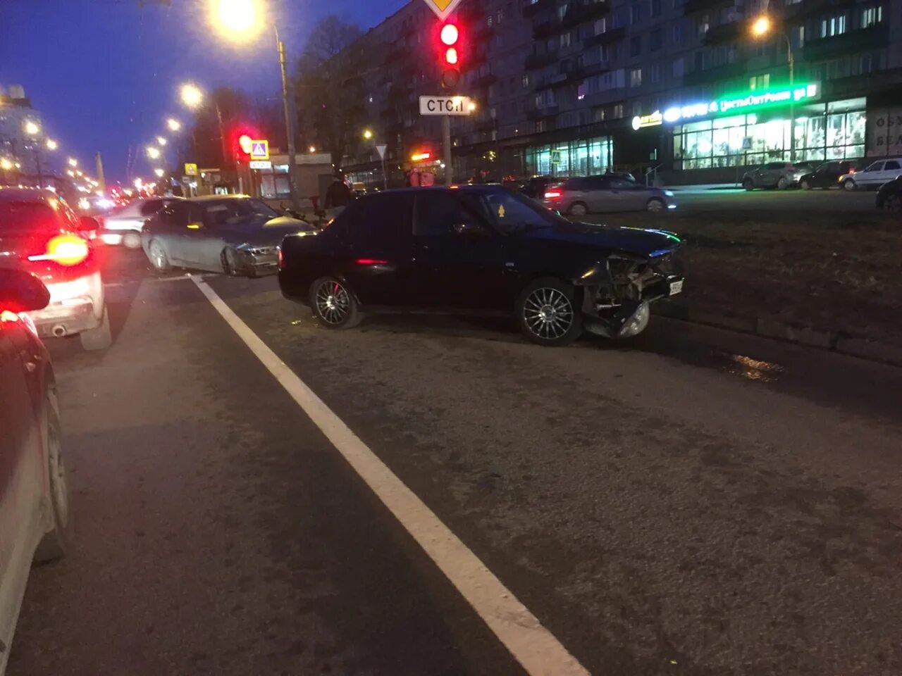 Несчастный случай с велосипедистом в петербурге