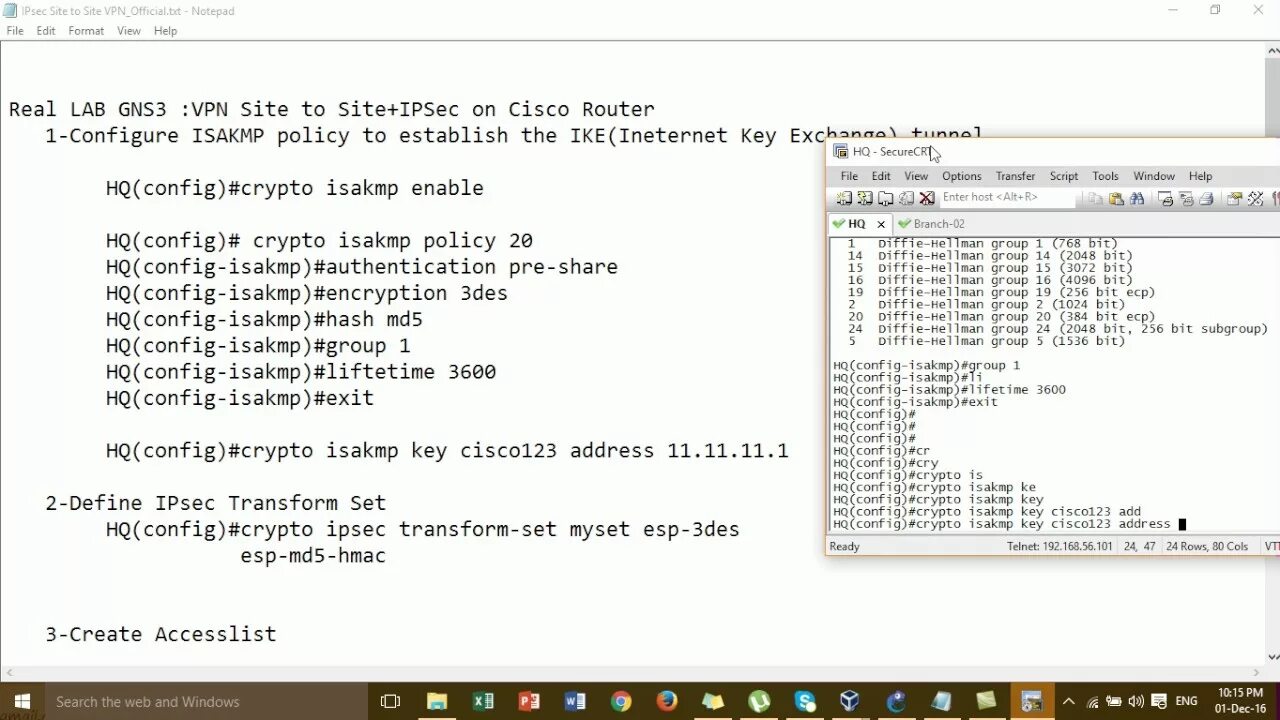 Bit config. Bit config