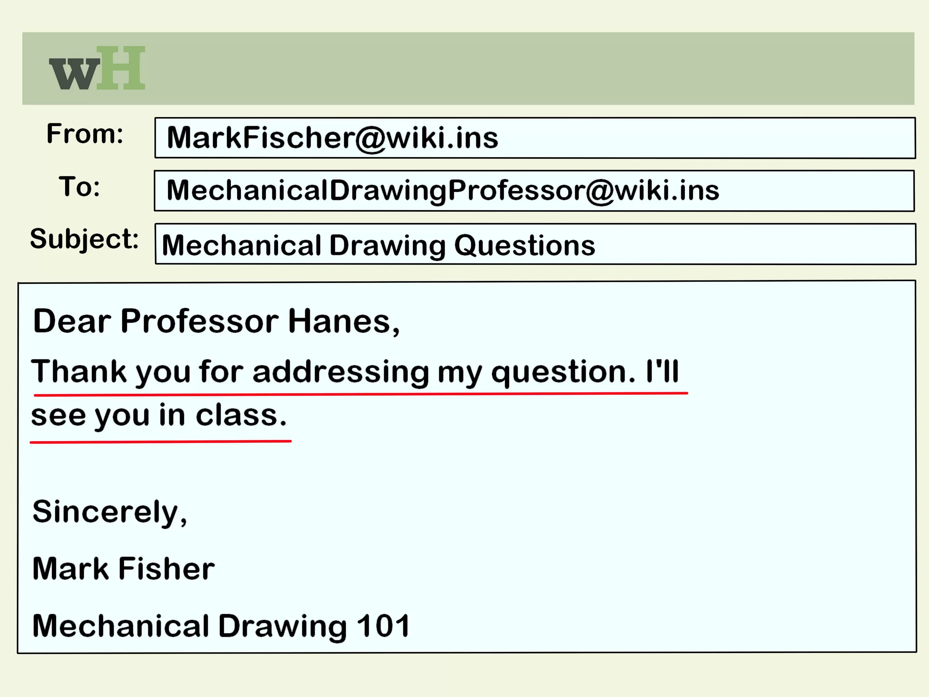 Address this question