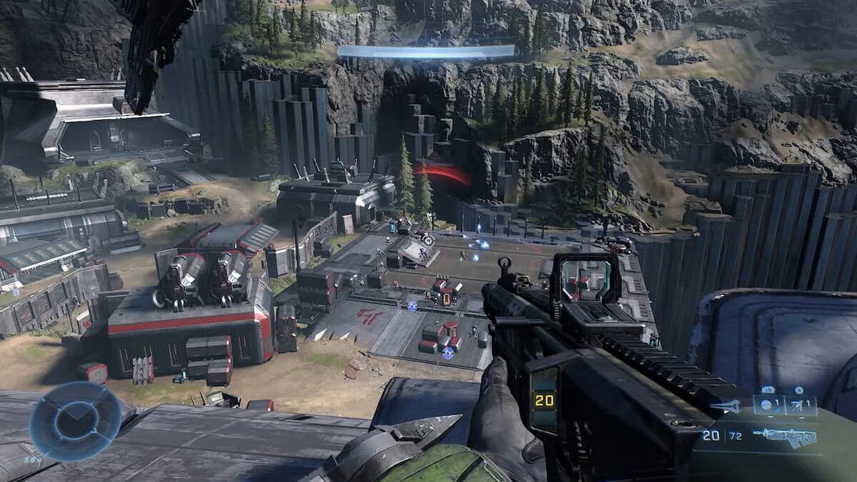 Outpost infinity. Halo infinite тремониус. halo infinite оружие. оружие изгнанников хало. outpost infinity siege 2025.
