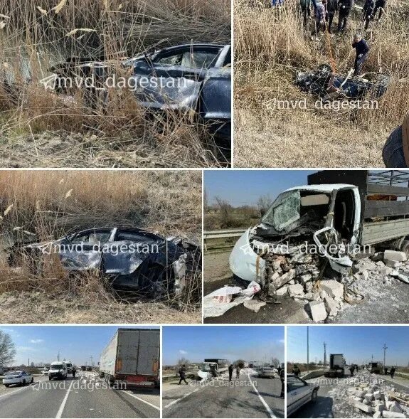 16 03 2023. Вчерашняя авария в Бабаюртовском районе.