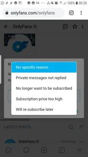 How to Cancel Onlyfans Subscription - 3 Simple Steps 3. 