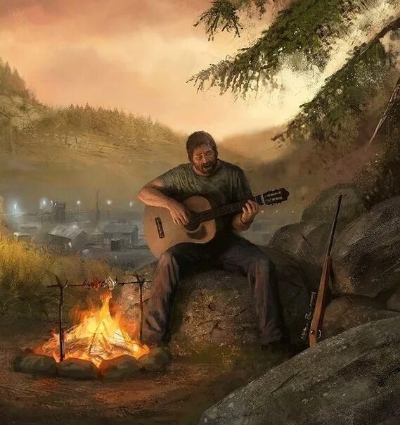 Путник на гитаре. Музыкант на закате. Путники в ночи ноты для саксофона. Парень с гитарой. Человек идет с чемоданом.