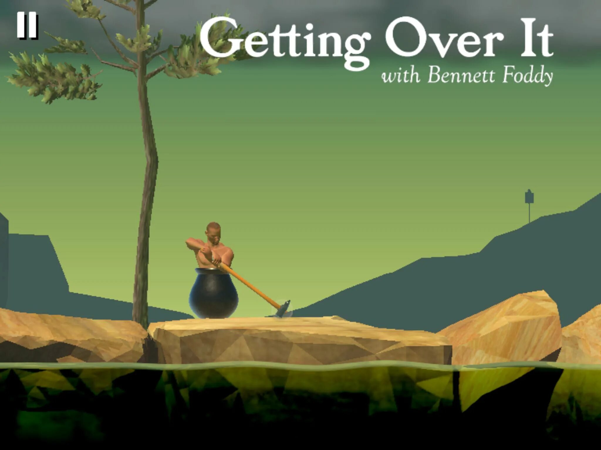 Getting over it with bennett foddy. Игра геттинг овер. беннетт фодди. игра getting over it with bennett foddy.