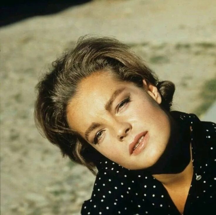 Rocking the smouldering eyes and loving everything else Romy, 1970 #inspo Romy s