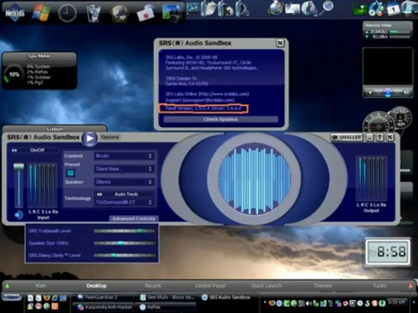 SRS Audio Sandbox 1.10.2.0. SRS Audio Sandbox Windows. SRS Audio Essentials. Программы для усиления звука на ПК. Программы для улучшения звука микрофона