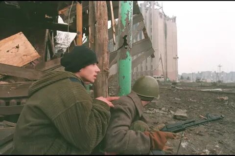 Во время грозного поединка