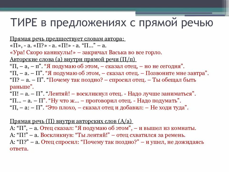 Предложения с прямой речью примеры со схемами. Схемы предложений с прямой речью правило. Тире в предложениях с прямой речью. Схемы использования прямой речи.