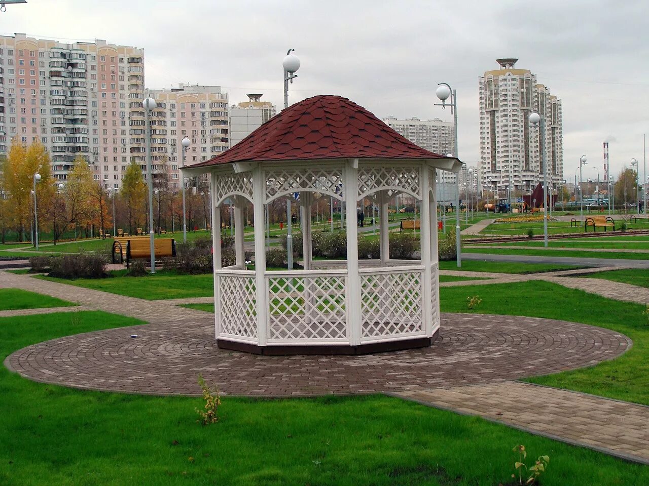 Большая беседка на 30 человек в Парк Отель Куркино House styles, Outdoor structu