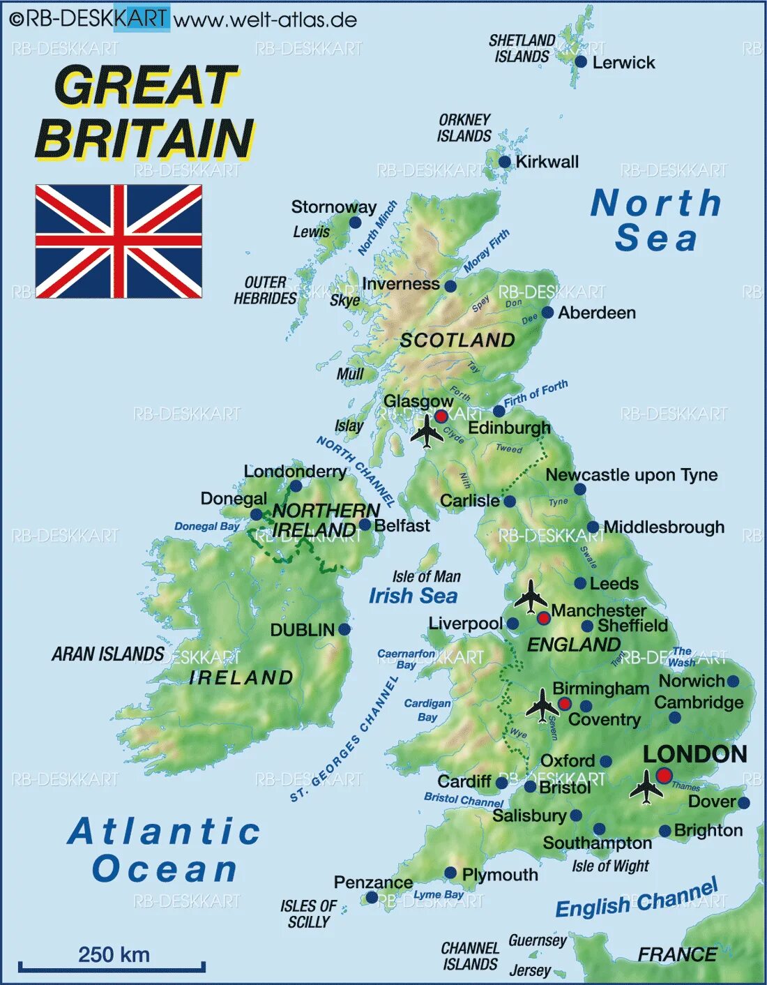 Channel britain. The United Kingdom of great Britain карта. The United Kingdom of great Britain and Northern Ireland карта. Карта the uk of great Britain and Northern Ireland. Great Britain Map geographical.