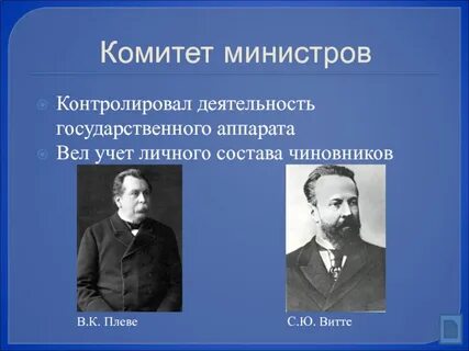 Какие политические преобразования предлагал витте