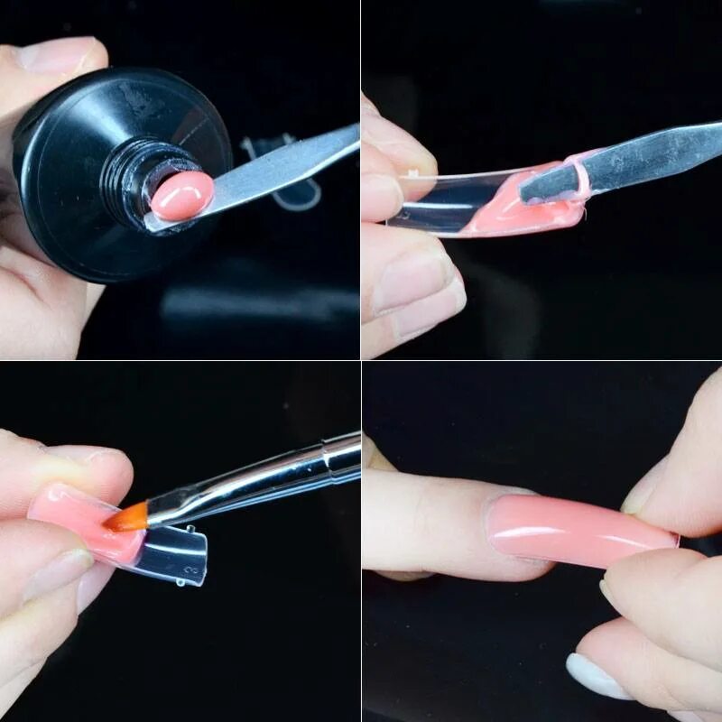 Как правильно нарастить гелевые типсы на ногти