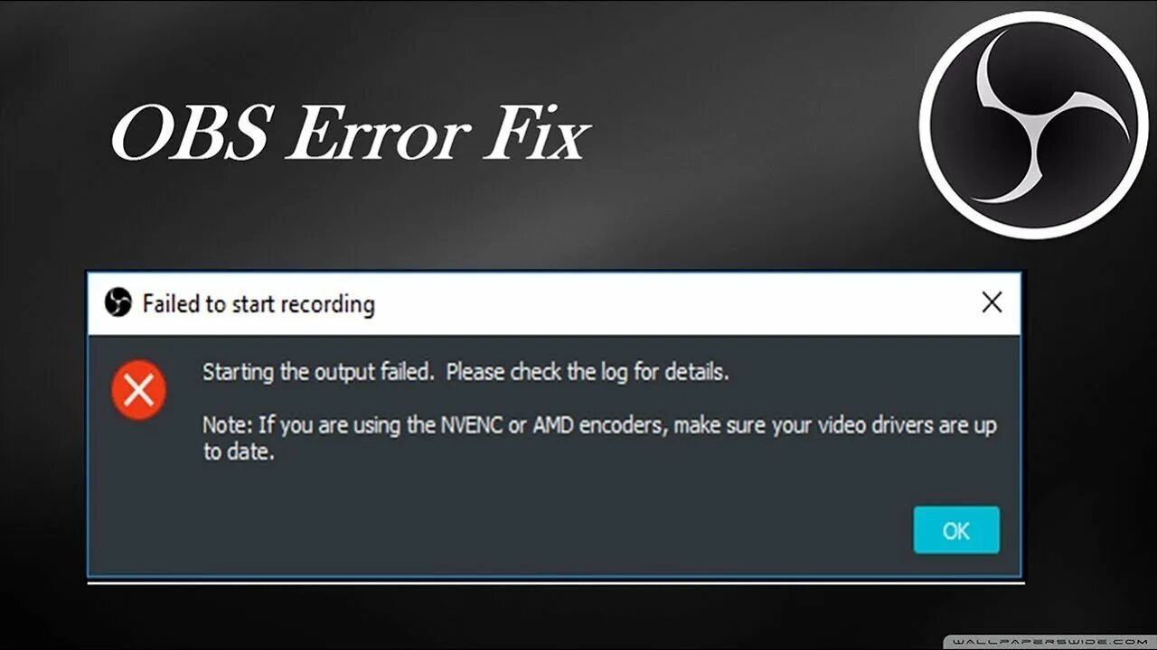 OBS Studio ошибка. Ошибка start failed. Ошибка драйвера. OBS ошибка NVENC Error. Obs iswow64process2 не найдена
