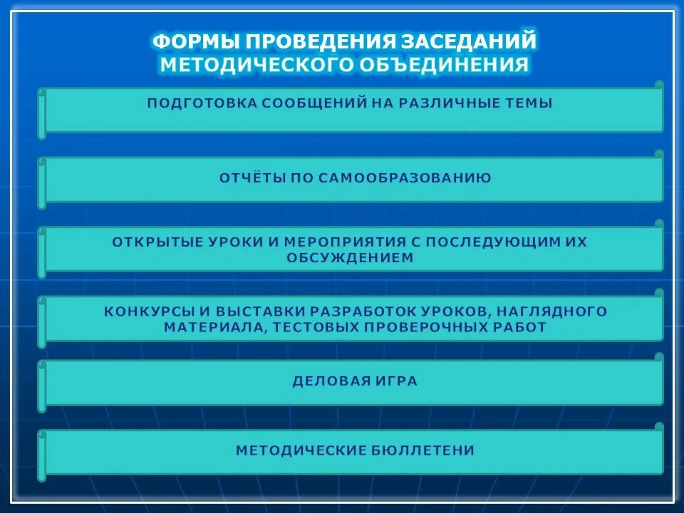 Какие есть формы проведения мероприятий. Форма проведения собрания. Формы проведения методических объединений. Формы проведения заседаний МО. Формы работы методического объединения.