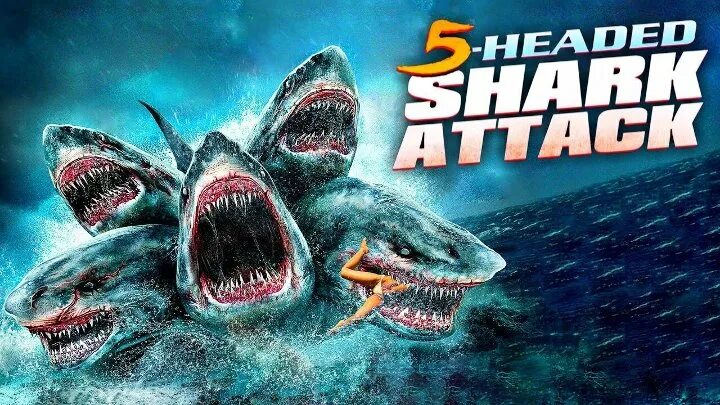 Нападение 6. Нападение пятиглавой акулы / 5 headed Shark Attack (2017).