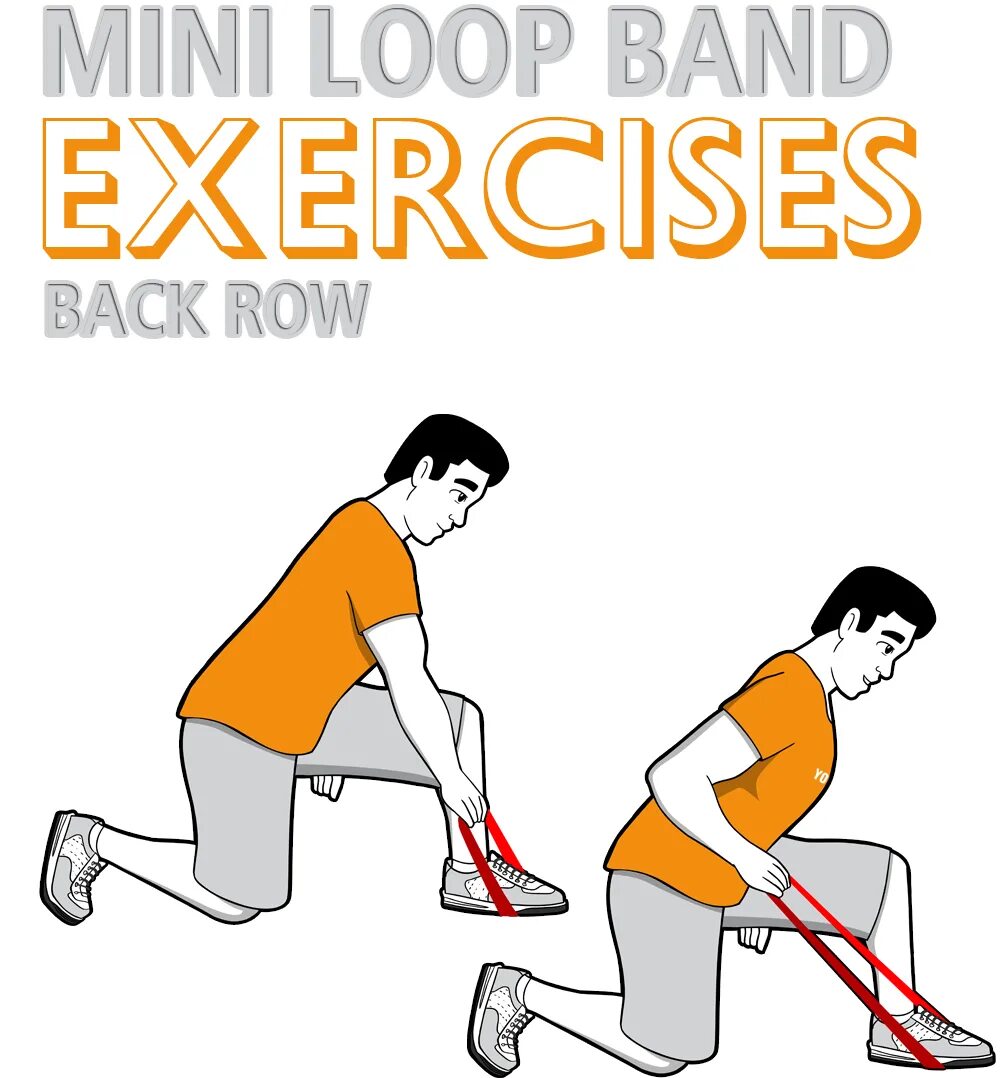 Mini loop Train. Band and loop ppt. Mini-Band around your Knees.